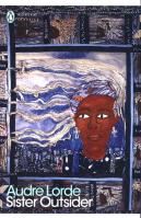 Sister Outsider. Autor: Audre Lorde. SmakLiter.pl Okładka książki Sister Outsider