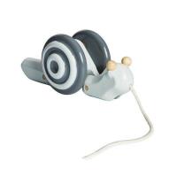 Opakowanie Ślimak do ciągnięcia odcienie szarości, Plan Toys