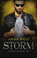 Storm. Autor: Anna Wolf. SmakLiter.pl Okładka książki Storm