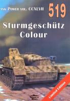 Strumgeschutz Colour Tank Power vol. CCXLVII 519. Autor: Opracowanie zbiorowe. SmakLiter.pl Okładka książki Strumgeschutz Colour Tank Power vol. CCXLVII 519