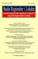 Opakowanie Studia regionalne i lokalne 4/2002