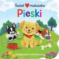 Świat maluszka. Pieski. Autor: Jessica Gibson. SmakLiter.pl Okładka książki Świat maluszka. Pieski