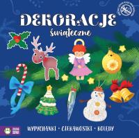 Świąteczne wypychanki Dekoracje świąteczne. Autor: Opracowanie zbiorowe. SmakLiter.pl Okładka książki Świąteczne wypychanki Dekoracje świąteczne