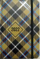 Opakowanie Terminarz 2022 dzienny A5 lakier z gumką MIX