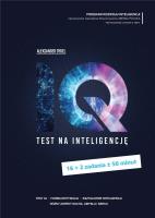 Test na inteligencję. Autor: Aleksander Dydel. SmakLiter.pl Okładka książki Test na inteligencję