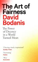 The Art of Fairness. Autor: Bodanis David. SmakLiter.pl Okładka książki The Art of Fairness