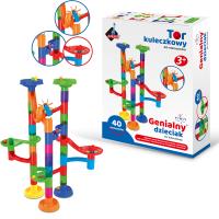 Tor kuleczkowy 40 elementów. Wydawca: Askato. SmakLiter.pl Opakowanie Tor kuleczkowy 40 elementów