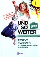 Und so weiter 1 Extra Zeszyt ćwiczeń do języka niemieckiego. Autor: Kozubska Marta, Krawczyk Ewa, Zastąpiło Lucyna. SmakLiter.pl Okładka książki Und so weiter 1 Extra Zeszyt ćwiczeń do języka niemieckiego