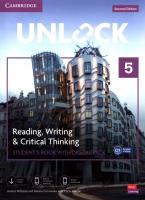 Unlock 5 Reding, Writing & Critical Thinking Student's Book with Digital Pack. Autor: Williams Jessica, Ostrowska Sabina. SmakLiter.pl Okładka książki Unlock 5 Reding, Writing & Critical Thinking Student's Book with Digital Pack