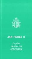 Veritatis splendor. Autor:  Jan Paweł II. SmakLiter.pl Okładka książki Veritatis splendor