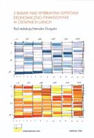 Z badań nad wybranymi aspektami ekonomiczno.... Autor:   Praca zbiorowa. SmakLiter.pl Okładka książki Z badań nad wybranymi aspektami ekonomiczno...