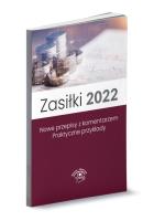 Zasiłki 2022. Autor: Styczeń Marek. SmakLiter.pl Okładka książki Zasiłki 2022