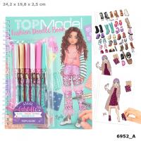 Zestaw kreatywny Fashion Doodle z naklejkami i 6 żelopisami 6952A. Wydawca: DEPESCHE. SmakLiter.pl Opakowanie Zestaw kreatywny Fashion Doodle z naklejkami i 6 żelopisami 6952A
