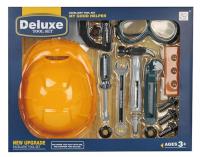 Opakowanie Zestaw narzędzi z kaskiem i goglami