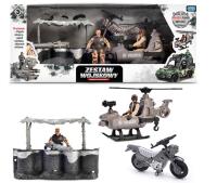 Opakowanie Zestaw wojskowy z łodzią i umocnieniami