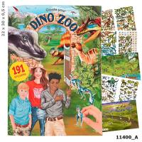 Opakowanie Zestaw z naklejkami Dino Zoo 11400A