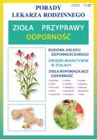 Zioła, przyprawy, odporność. Autor: Anna Kubanowska. SmakLiter.pl Okładka książki Zioła, przyprawy, odporność
