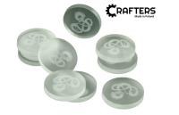 Opakowanie Znaczniki akryl satynowe smok v2 22x3mm 10szt