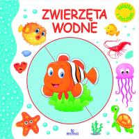 Zwierzęta wodne. Autor: Grzankowska Ewelina. SmakLiter.pl Okładka książki Zwierzęta wodne