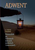 Adwent. Przewodnik po wybranych treściach.... Autor: Andrzej Zwoliński. SmakLiter.pl Okładka książki Adwent. Przewodnik po wybranych treściach...