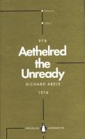 Okładka książki Aethelred the Unready 978-1016