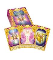 Anielska odpowiedź 44 karty + książka. Autor: Doreen Virtue, Radleigh C. Valentine. SmakLiter.pl Okładka książki Anielska odpowiedź 44 karty + książka