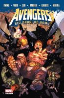 Avengers. Bez drogi do domu. Autor: Al Ewing, Waid Mark, Jim Zub. SmakLiter.pl Okładka książki Avengers. Bez drogi do domu