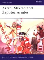 Okładka książki Aztec, Mixtec and Zapotec Armies