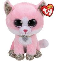 Opakowanie Beanie Boos Fiona - różowy kot 24 cm