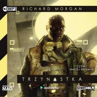 CD MP3 Trzynastka. Autor: Morgan Richard. SmakLiter.pl Okładka książki CD MP3 Trzynastka