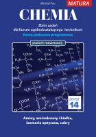Chemia. Zbiór zadań LO Zeszyt 14 ZR MEDYK. Autor: Fau Michał. SmakLiter.pl Okładka książki Chemia. Zbiór zadań LO Zeszyt 14 ZR MEDYK