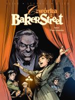 Czwórka z Baker Street T.9 Treser kanarków. Autor: Jean-Blaise Djian, Olivier Legrand. SmakLiter.pl Okładka książki Czwórka z Baker Street T.9 Treser kanarków