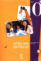 Dites-moi un peu A2 Podręcznik + CD mp3. Autor: Hingue Anne-Marie. SmakLiter.pl Okładka książki Dites-moi un peu A2 Podręcznik + CD mp3