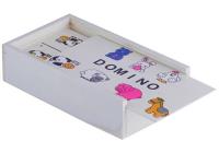 Domino Drewniane ze Zwierzątkami Gra Dla Dzieci. Wydawca: Lean Toys. SmakLiter.pl Opakowanie Domino Drewniane ze Zwierzątkami Gra Dla Dzieci