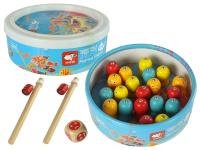 Drewniana Gra Zręcznościowa Łowienie Rybek 2 Wędki. Wydawca: Lean Toys. SmakLiter.pl Opakowanie Drewniana Gra Zręcznościowa Łowienie Rybek 2 Wędki