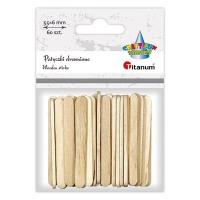 Opakowanie Drewniane patyczki proste 6x55mm 60szt