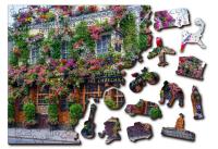 Opakowanie Drewniane puzzle LONDON PUB L
