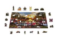 Opakowanie Drewniane Puzzle z figurkami – Rowery w Amsterdamie rozm. XL, 600 elementów