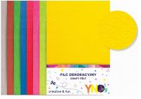 Filc dekoracyjny NC-01 nadruk YNJ NOSTER. Wydawca: Noster. SmakLiter.pl Opakowanie Filc dekoracyjny NC-01 nadruk YNJ NOSTER