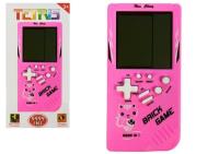 Gra Elektroniczna Tetris Brick Game Różowa. Wydawca: Lean Toys. SmakLiter.pl Opakowanie Gra Elektroniczna Tetris Brick Game Różowa