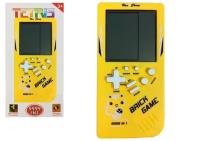 Gra Elektroniczna Tetris Brick Game Żółta. Wydawca: Lean Toys. SmakLiter.pl Opakowanie Gra Elektroniczna Tetris Brick Game Żółta
