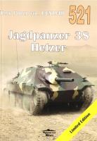 Jagdpanzer 38 Hetzer. Tank Power vol. CCXLVIII 521. Autor: Janusz Ledwoch. SmakLiter.pl Okładka książki Jagdpanzer 38 Hetzer. Tank Power vol. CCXLVIII 521