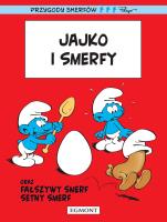 Jajko i Smerfy T.4. Autor: Peyo. SmakLiter.pl Okładka książki Jajko i Smerfy T.4