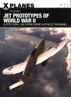 Jet Prototypes of World War II. Autor: Buttler Tony. SmakLiter.pl Okładka książki Jet Prototypes of World War II