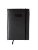 Opakowanie Kalendarz 2022 Lux z gumką V5 A5 dzienny czarny KKA5DL