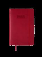 Opakowanie Kalendarz 2022 Lux z gumką V6 A5 dzienny czerwony KKA5DL