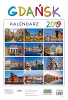 Kalendarz ścienny 2019 Gdańsk. Wydawca: Literat. SmakLiter.pl Opakowanie Kalendarz ścienny 2019 Gdańsk