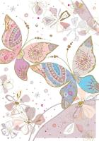 Opakowanie Karnet B6 + koperta Motyle