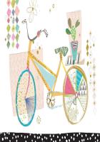 Opakowanie Karnet B6 + koperta Rower