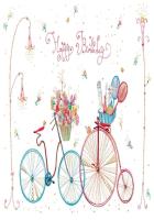 Opakowanie Karnet B6 + koperta Urodziny Rowery